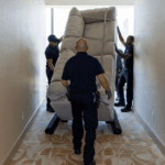 White Glove Furniture Delivery, Speedora Delivering a couch in Los Angeles